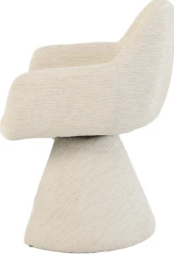 Marie med drejefunktion stof beige