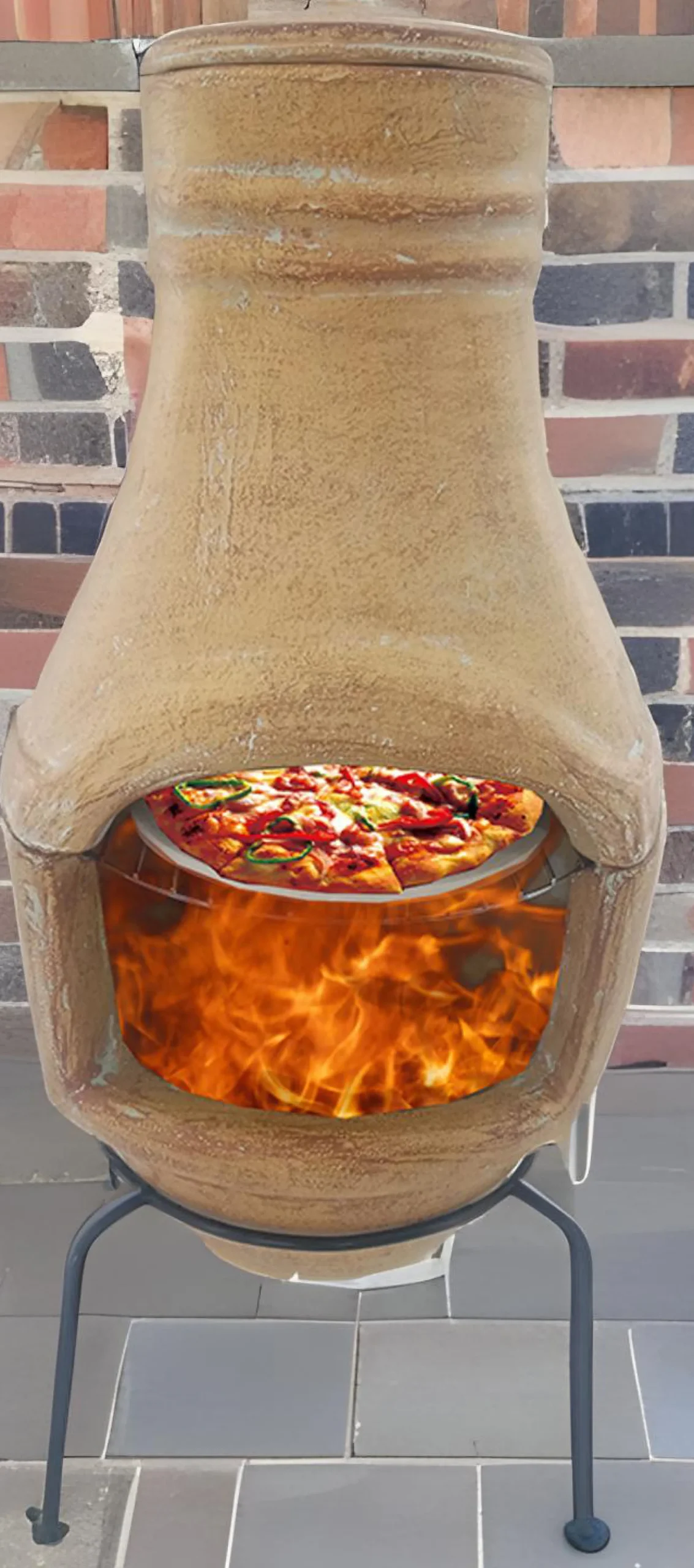 Mexicansk grill brun