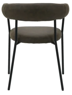 Mia suede mørkegrå