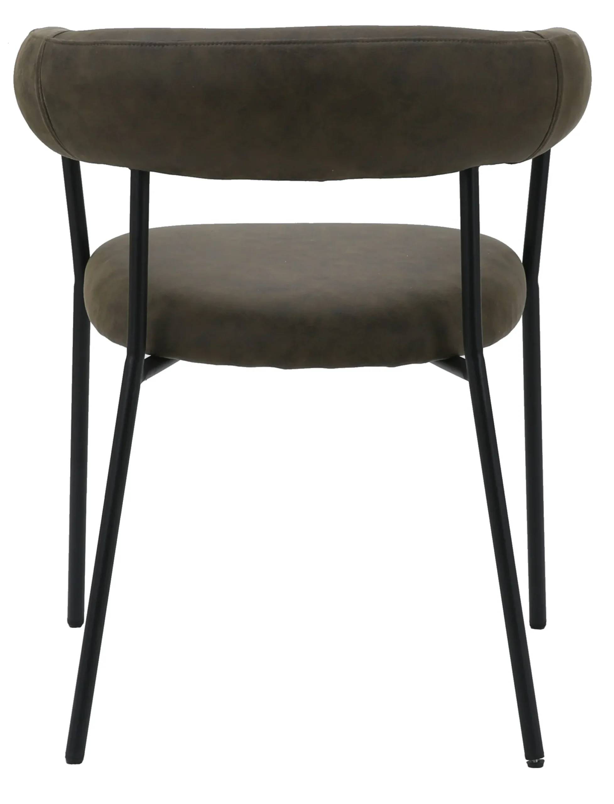 Mia suede mørkegrå