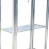 Minidrivhus poly sølv 77,6x41,5x111,1cm.