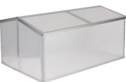 Minidrivhus sølv 120x80x57cm