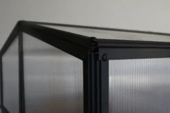 Minidrivhus sort 120x80x57cm