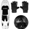 Målmandshandske til børn + Platinum Fodbold str.4 + Airdummy 160cm