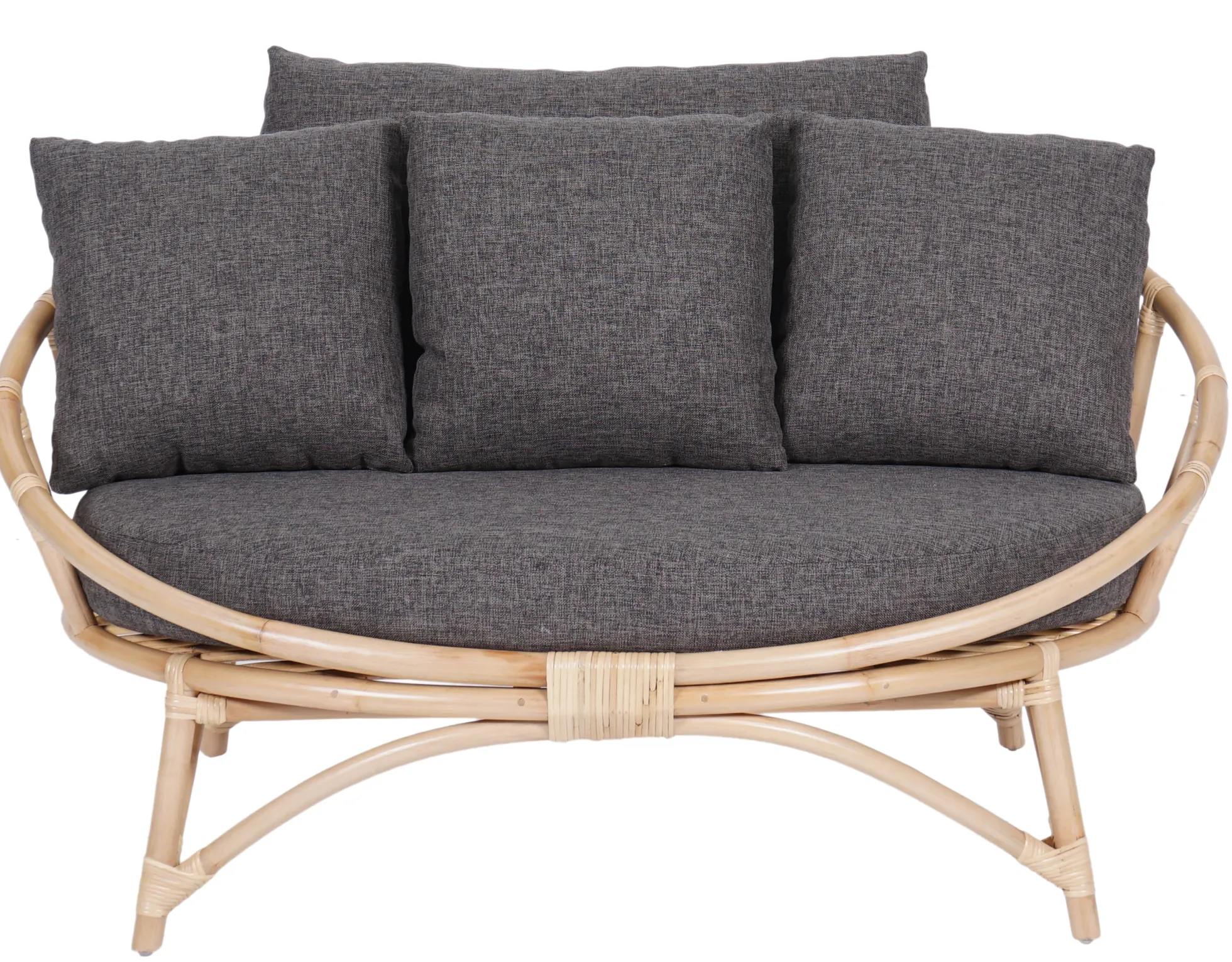 Muscat 2 pers. loungesofa mørkegrå