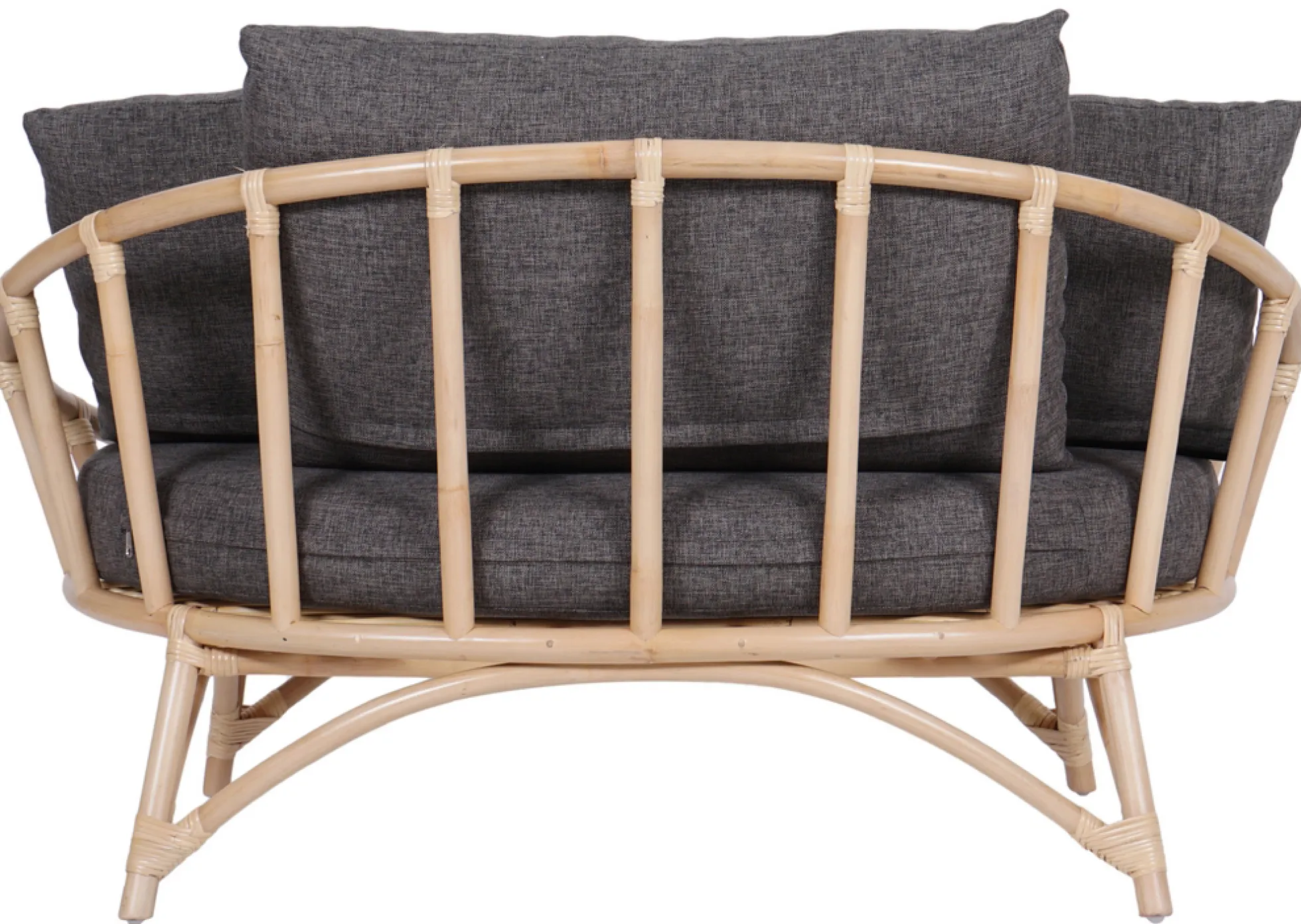 Muscat 2 pers. loungesofa mørkegrå