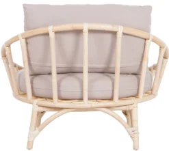 Muscat 1 pers. loungestol beige