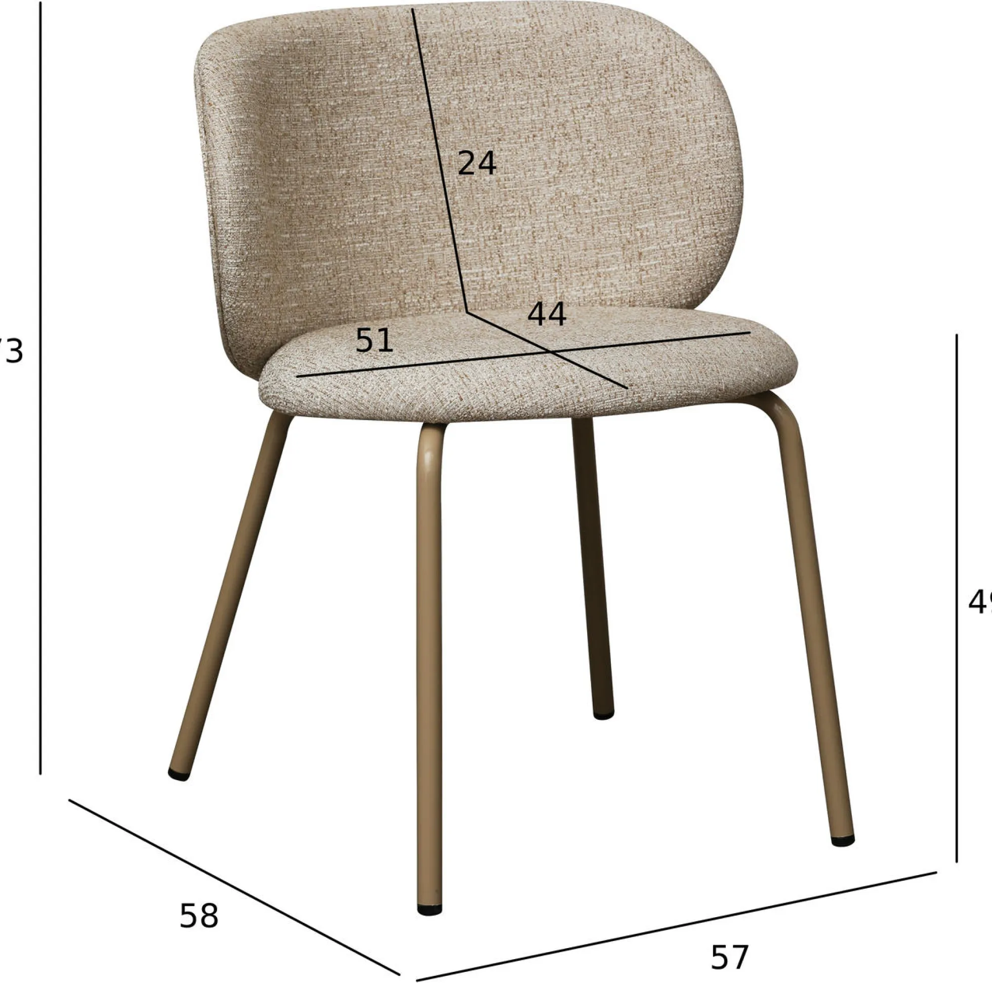 Nanna boucle beige