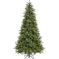 Nordisk juletræ med lys og timer 300cm