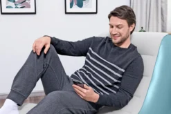 Oppustelig loungestol lounger