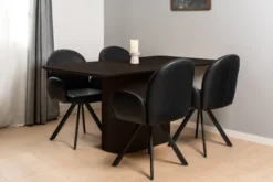 Paola 160x90x75cm eg mørkebrun/mørkebrun