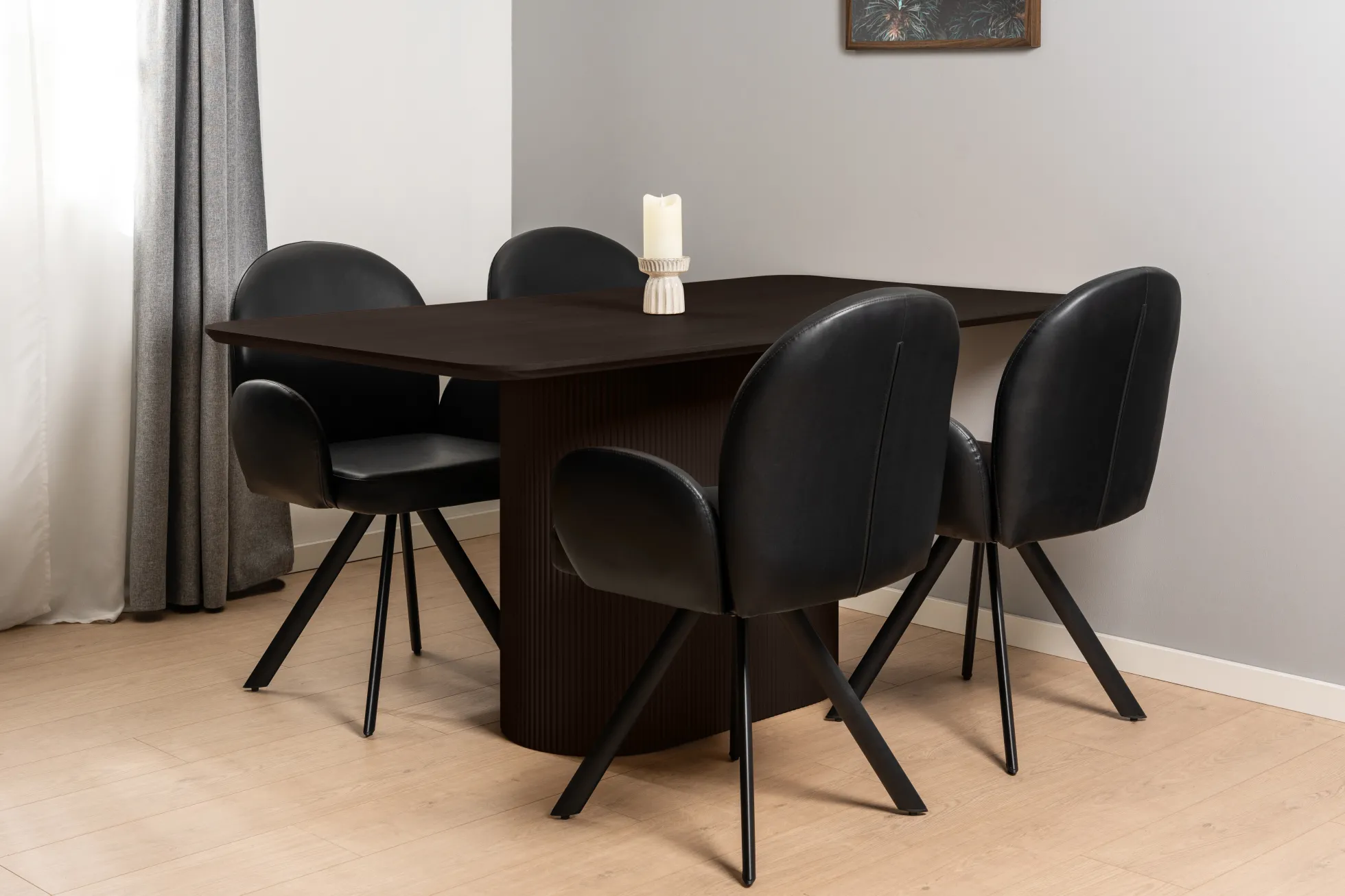 Paola 160x90x75cm eg mørkebrun/mørkebrun