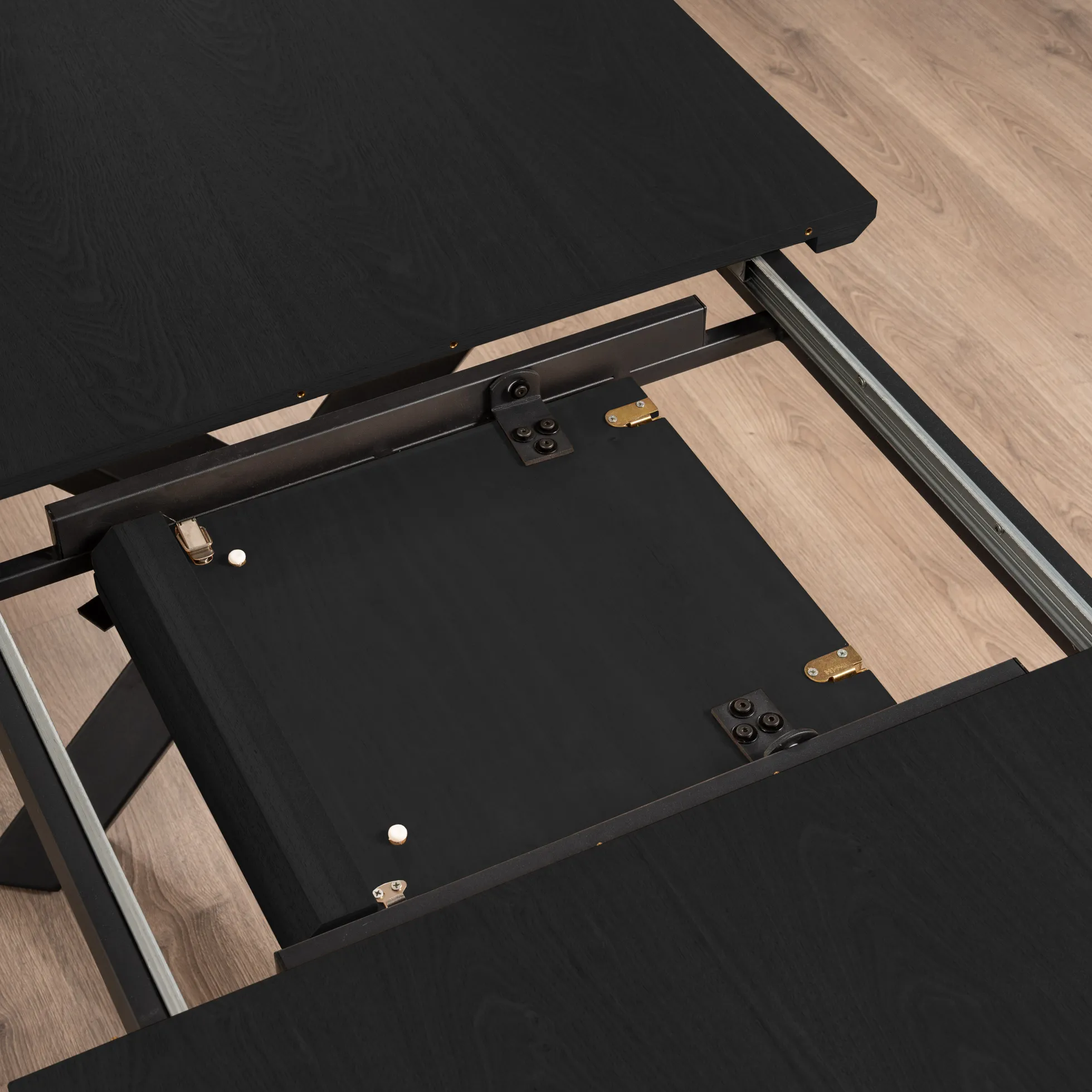 Pisa 185x90x75cm eg sort/sort