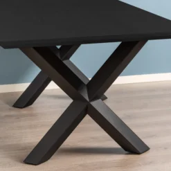 Pisa 185x90x75cm eg sort/sort