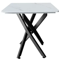 Pomena 50x50x55cm hvid/sort