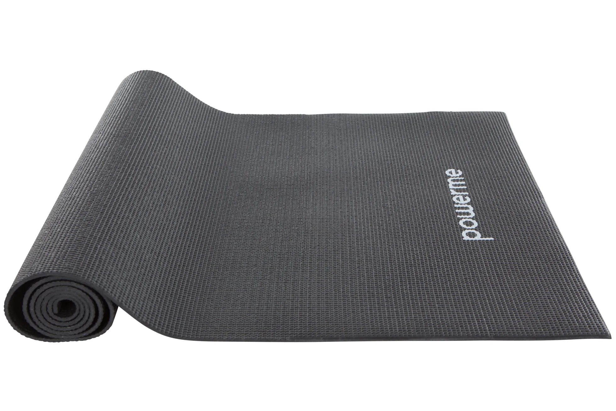 Powerme yogamåtte sort