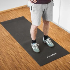 Powerme yogamåtte sort