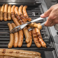 Premium gasgrill med 4 brændere og sideblus