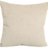 Pude fløjl beige 50x50cm