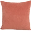 Pude fløjl rosa 50x50cm