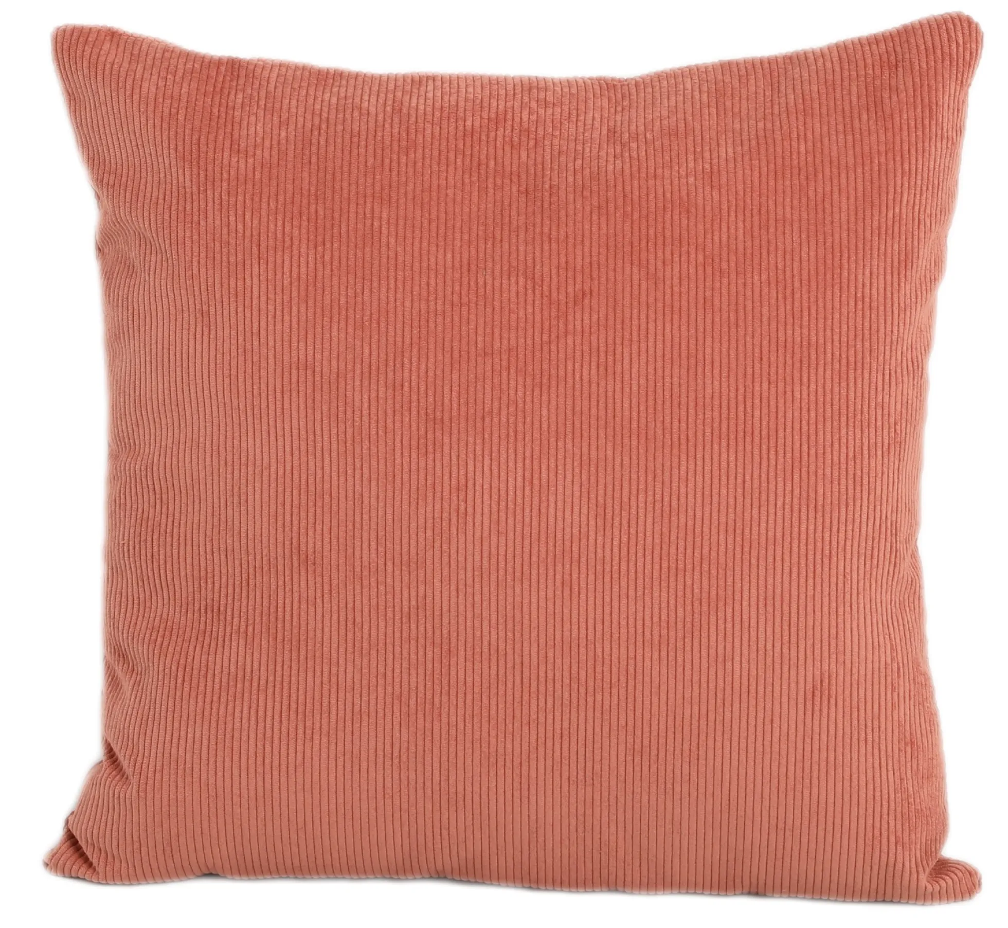 Pude fløjl rosa 50x50cm