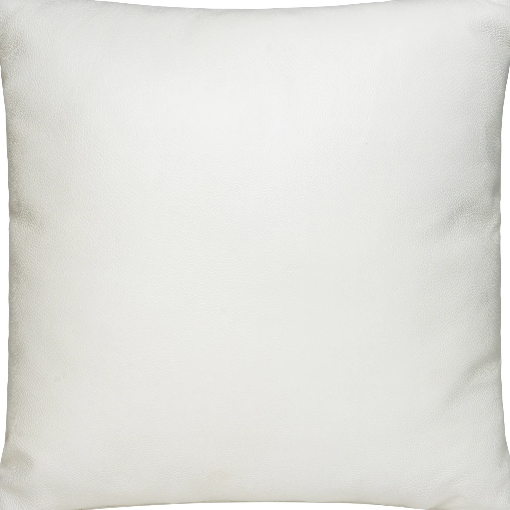 Pude læder creme 38x38cm
