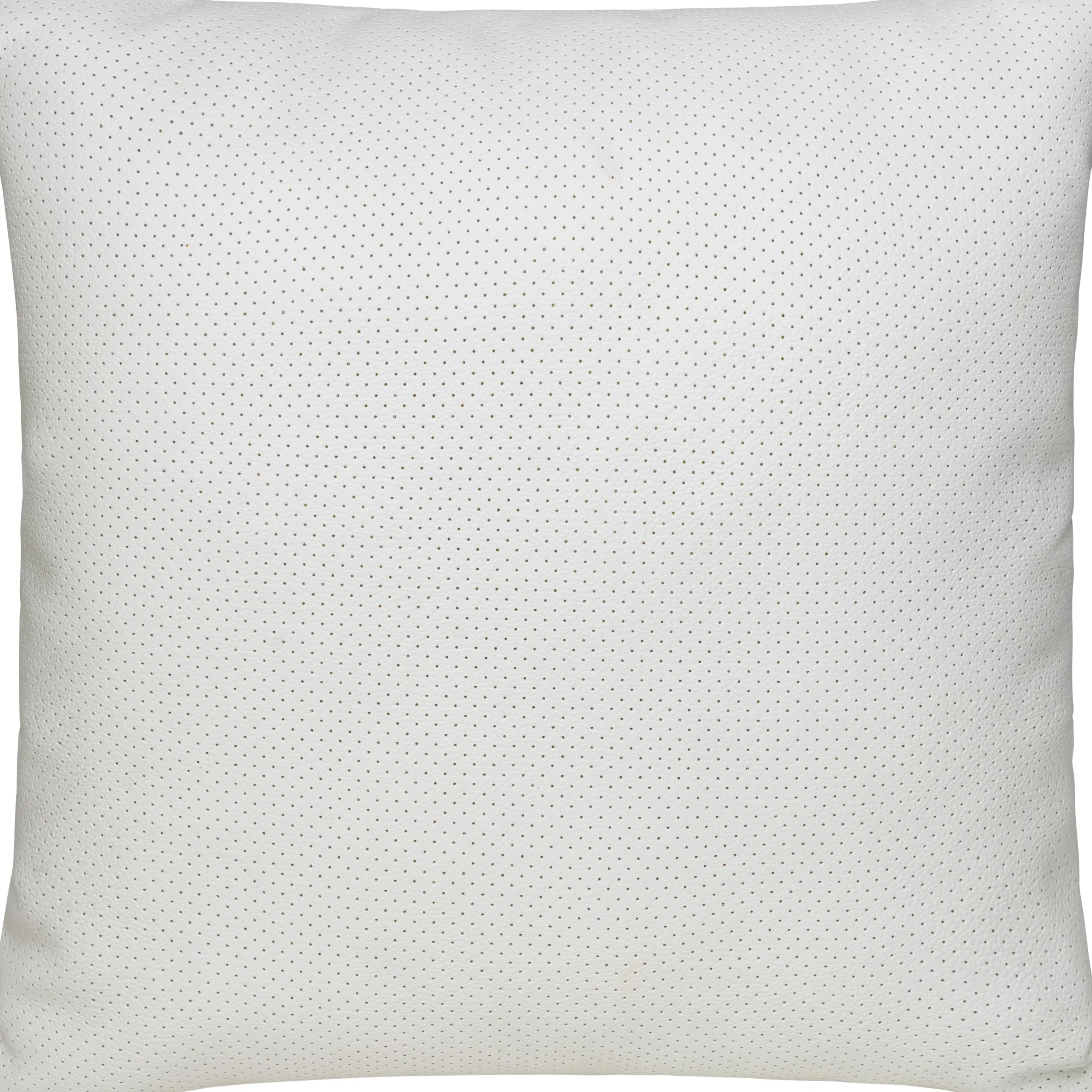Pude læder creme 38x38cm