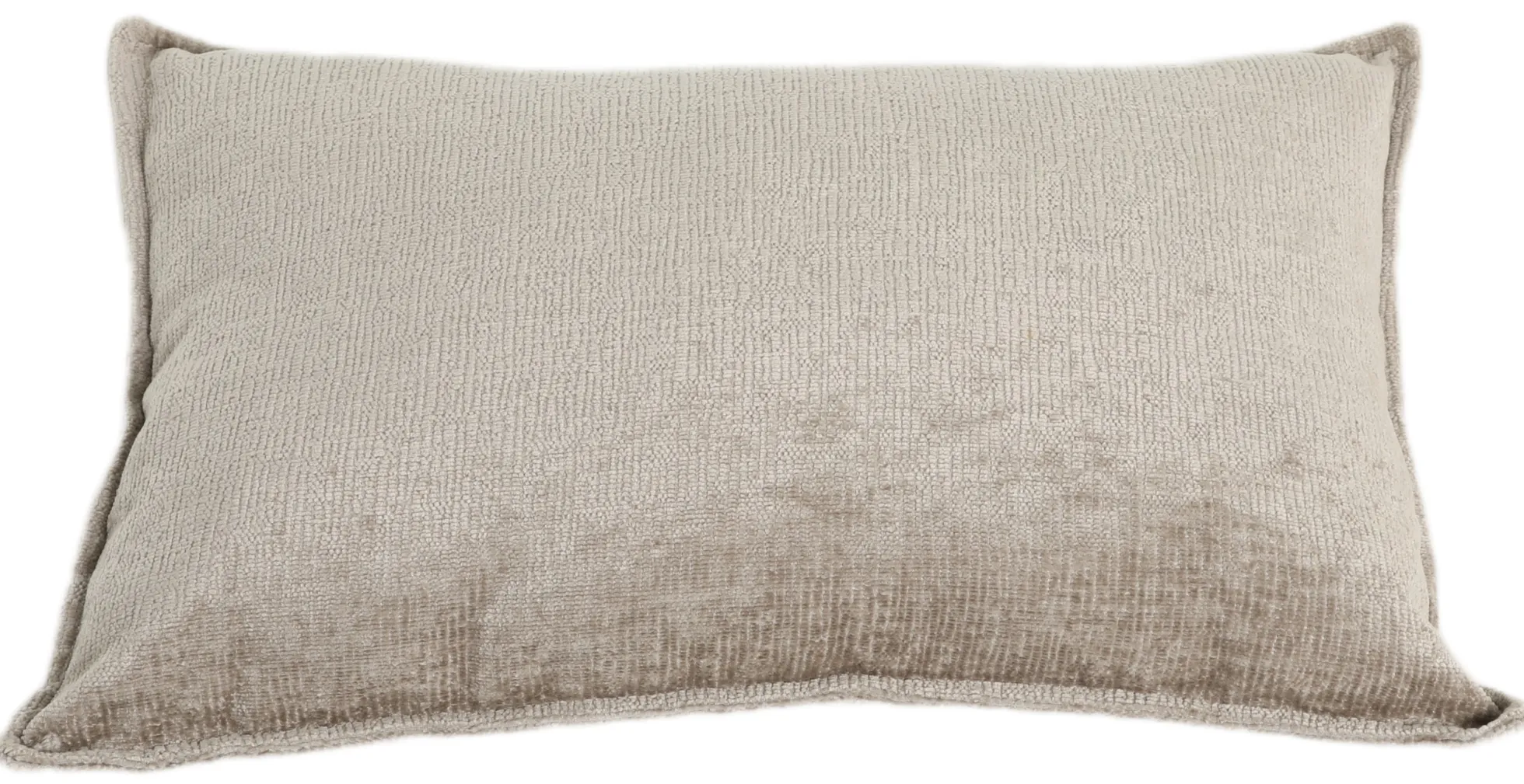 Pude velour gråbrun 60x40cm