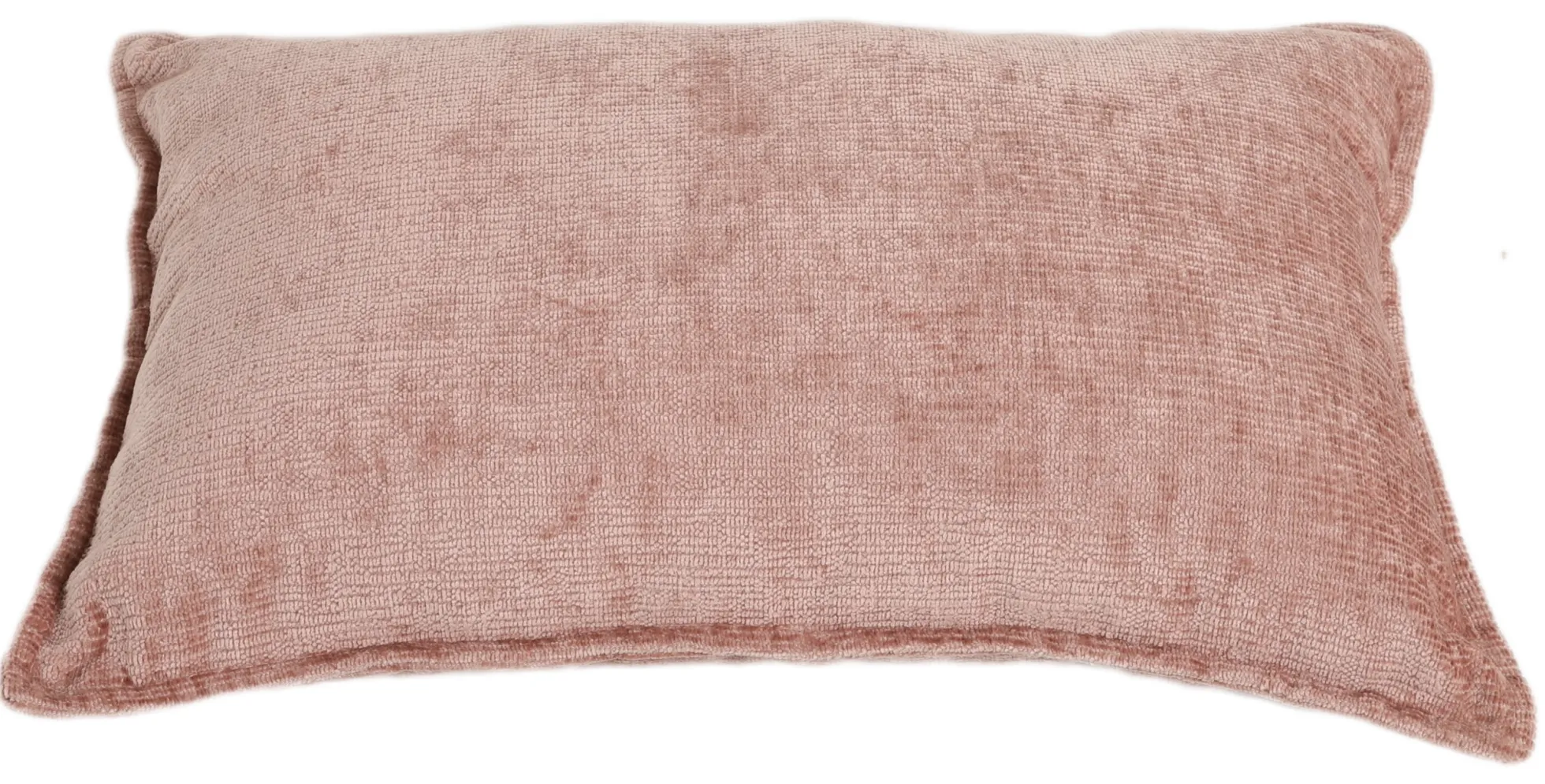 Pude velour rosa 60x40cm