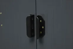 Redskabsskur stål antracit 9m2