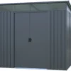 Redskabsskur stål antracit 6.6m2