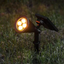 RGB solcelle lampe