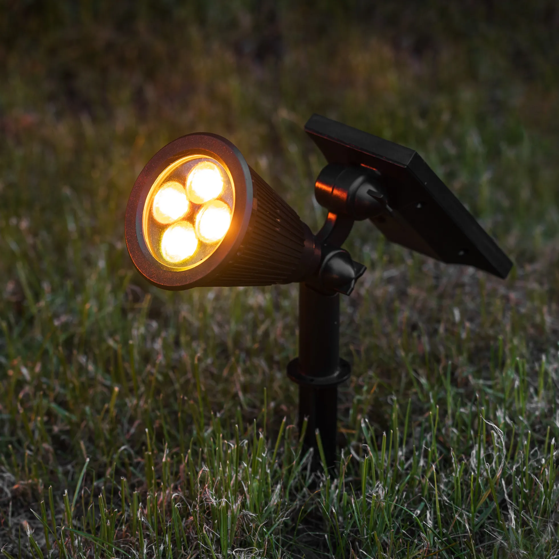 RGB solcelle lampe