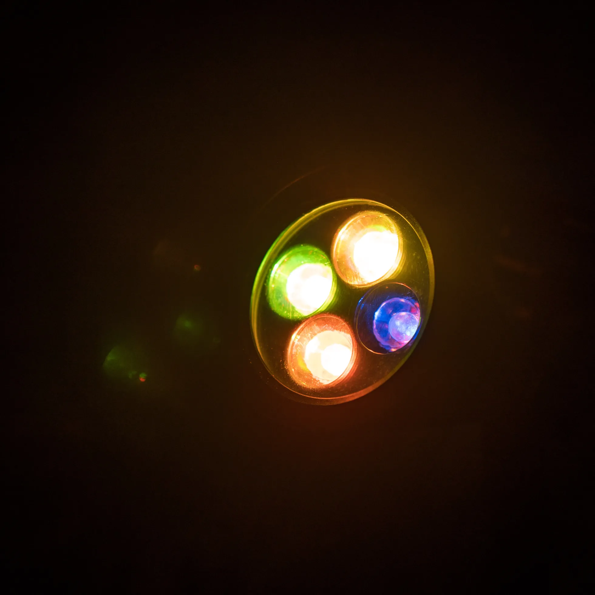 RGB solcelle lampe