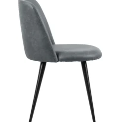 Rikke suede grå