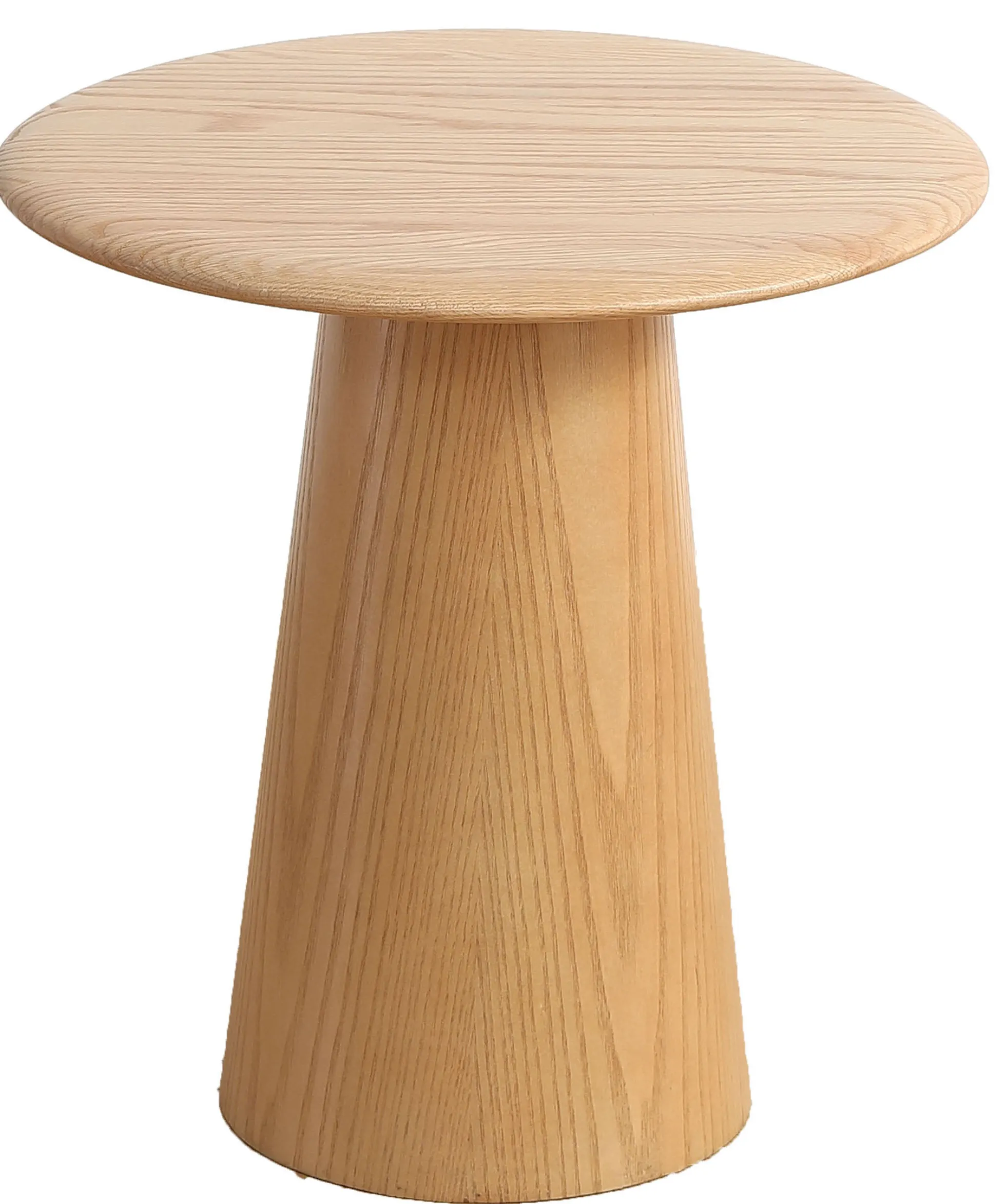 Saline sidebord træ natur ø45cm