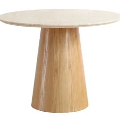 Saline 100x100x76cm marmor/natur