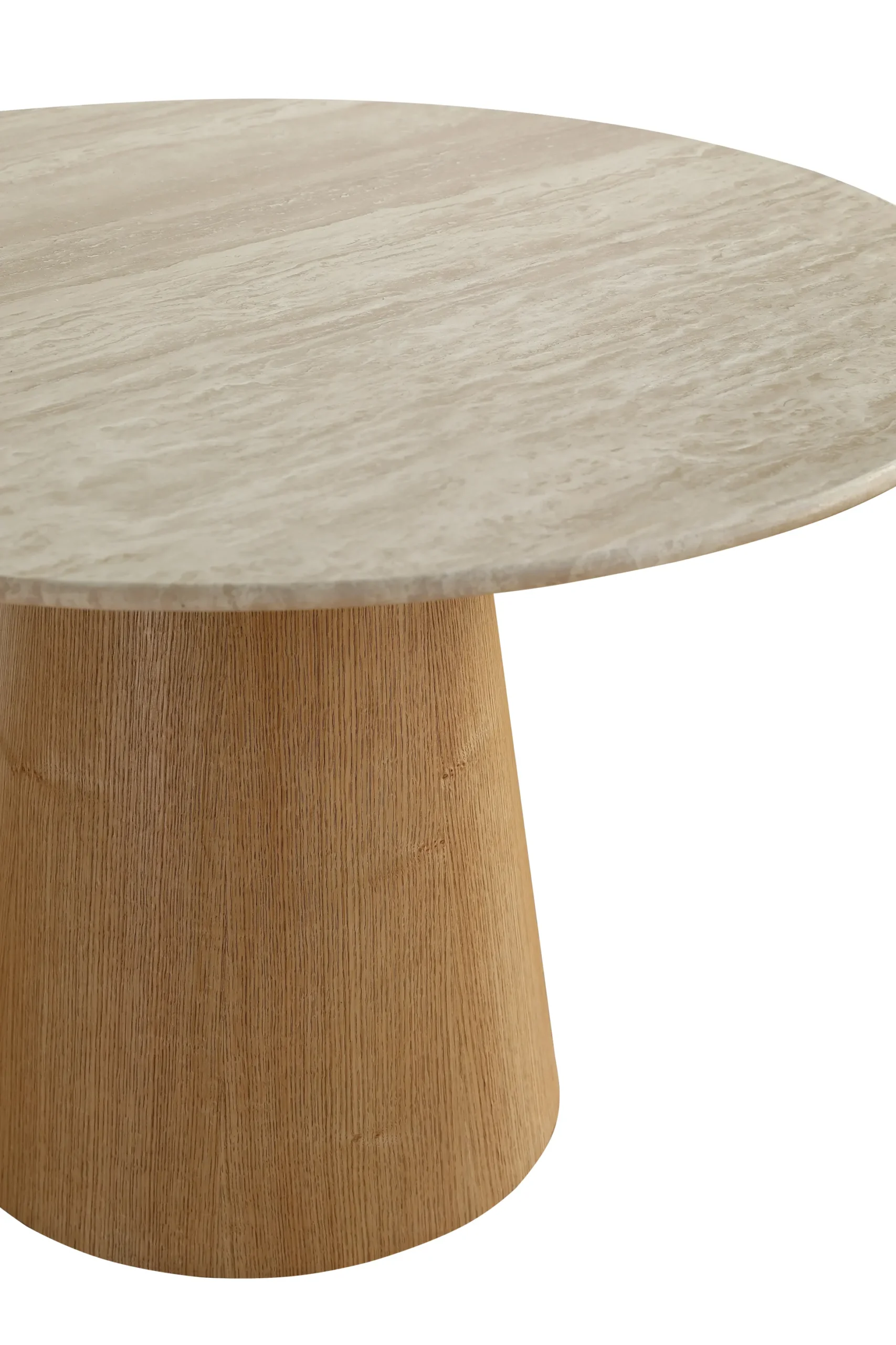 Saline 120x120x76cm marmor/natur