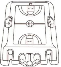Sandbase til Houston basketballstander