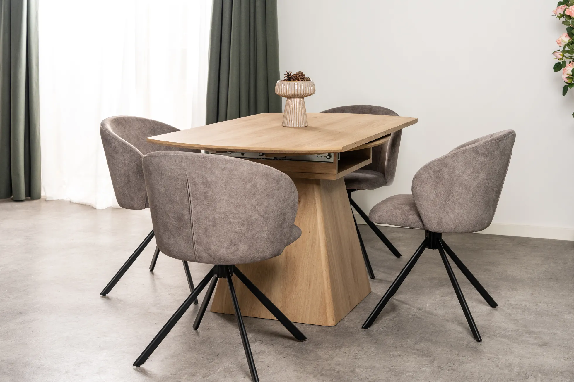 Sanremo 80/140x140x75cm eg/natur