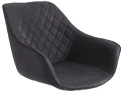 Sæde til Malene suede sort
