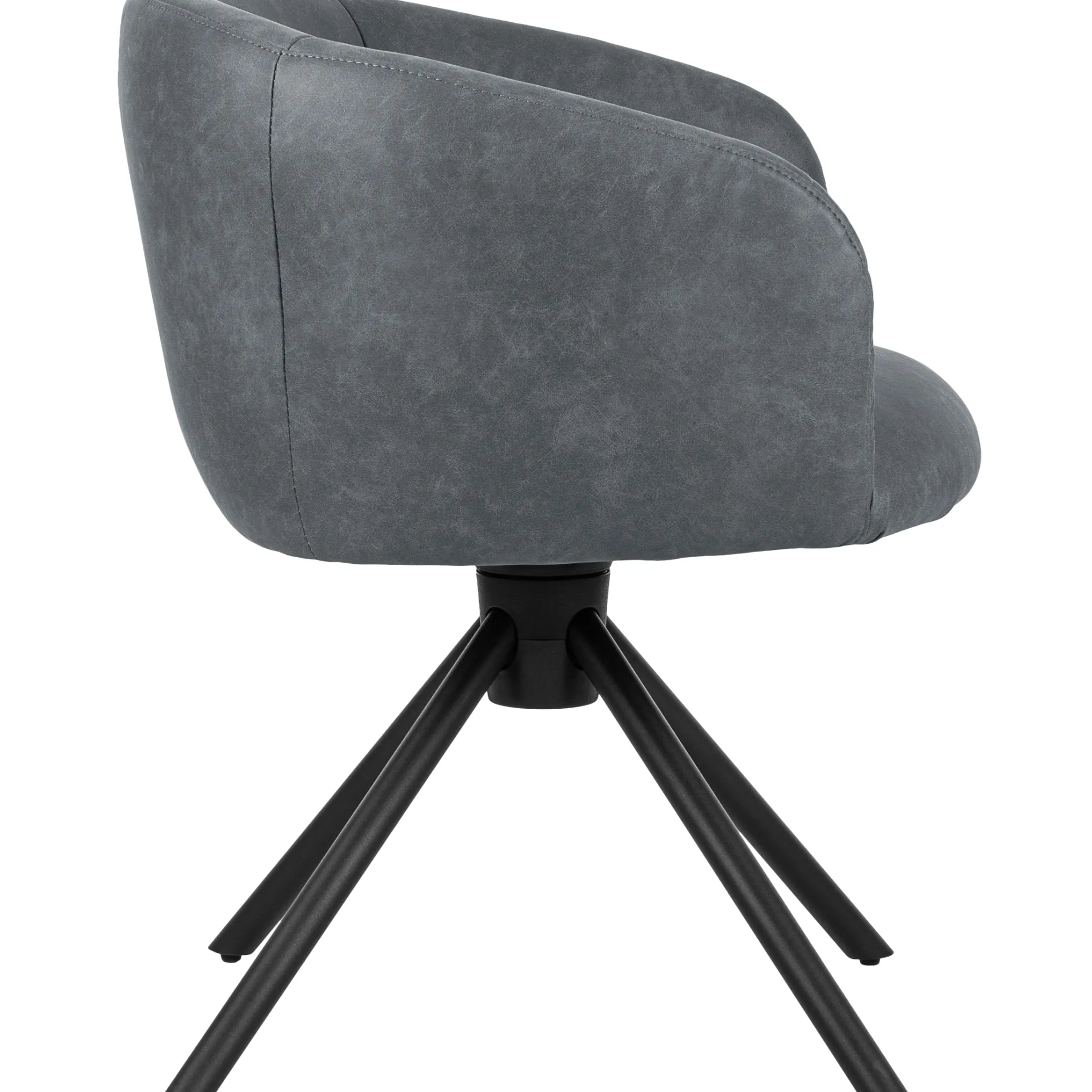 Silje med drejefunktion suede grå