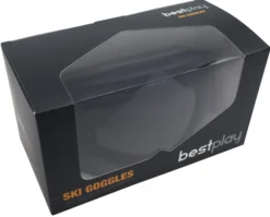 Skibrille voksen sort