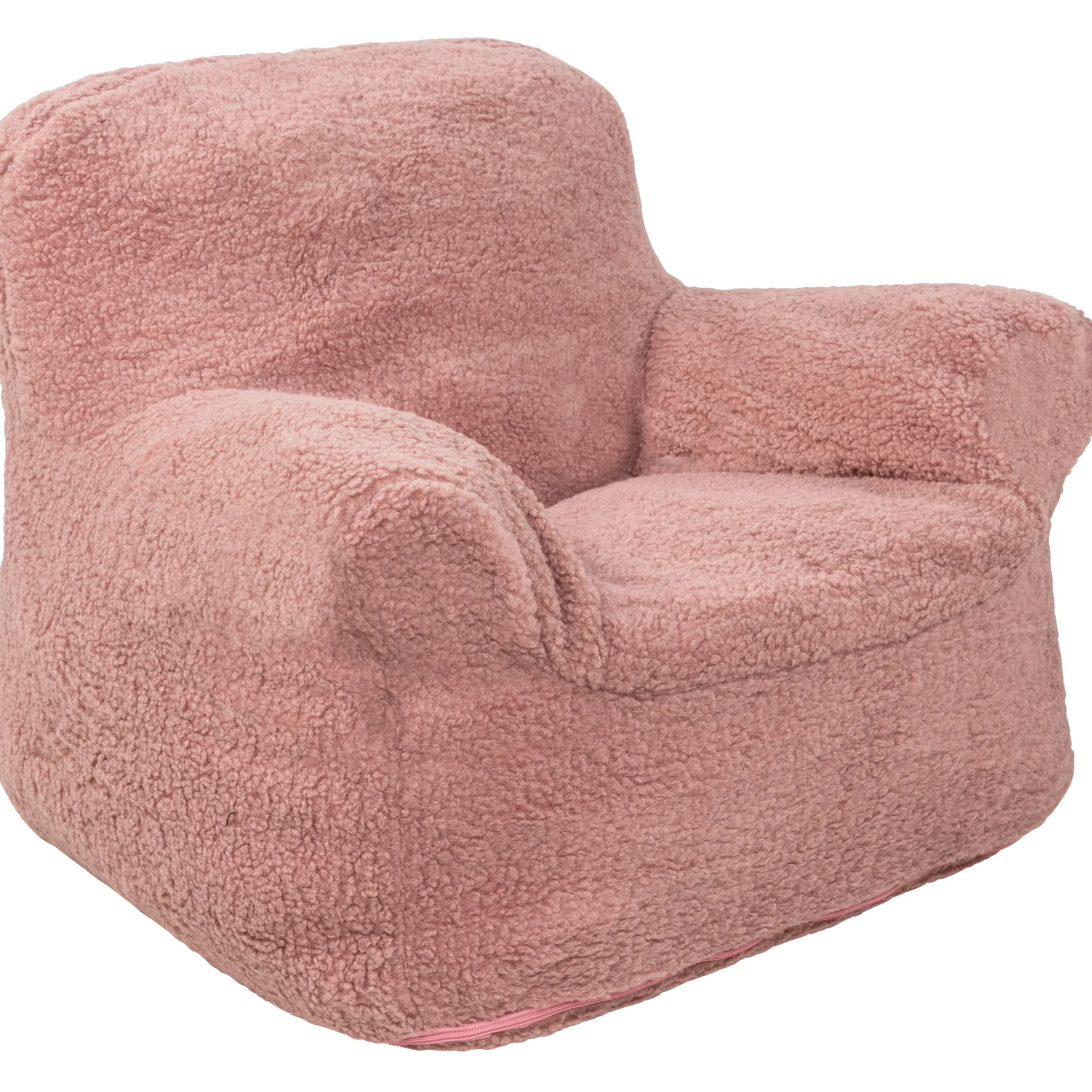 Sækkestol teddy rosa