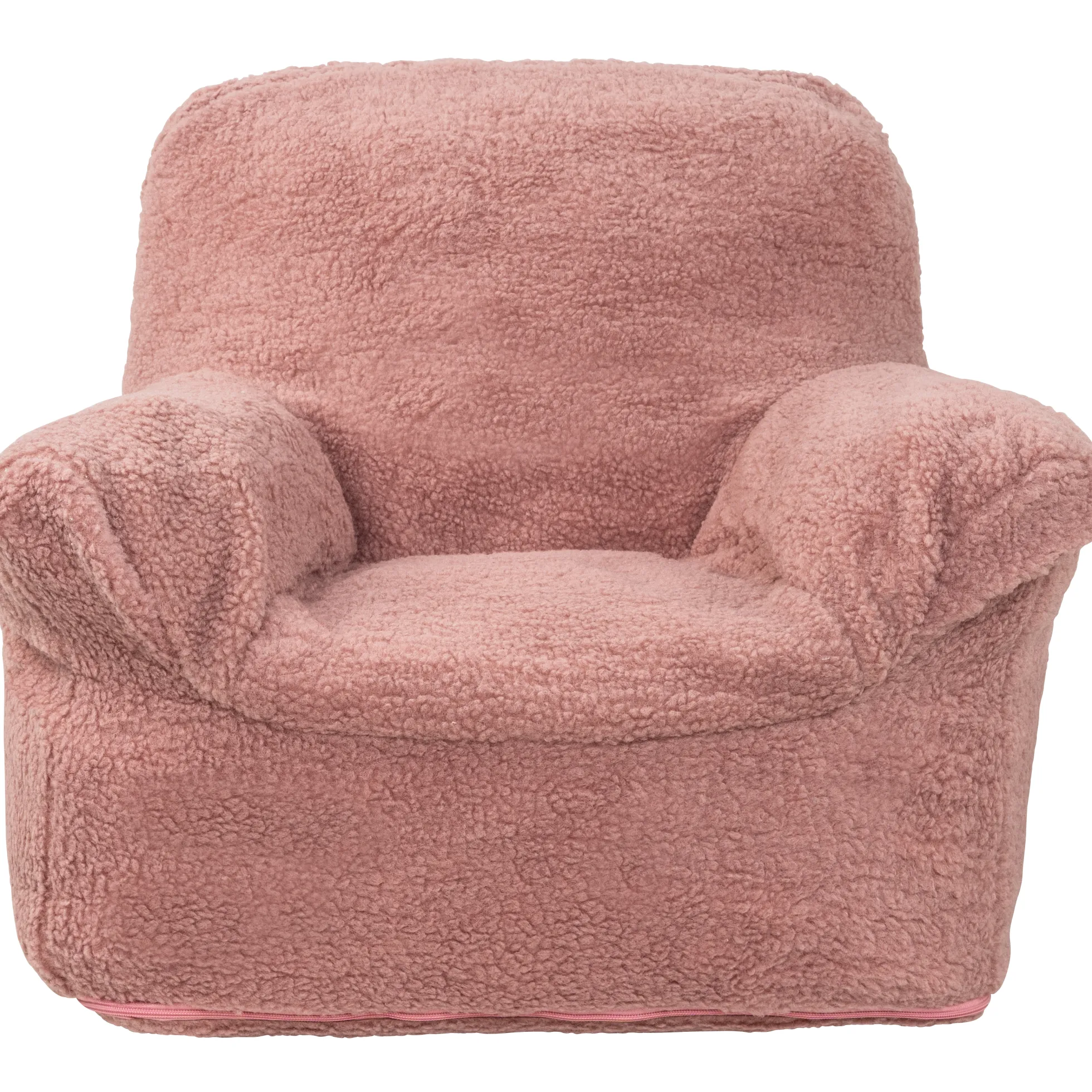 Sækkestol teddy rosa
