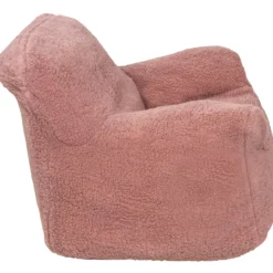 Sækkestol teddy rosa