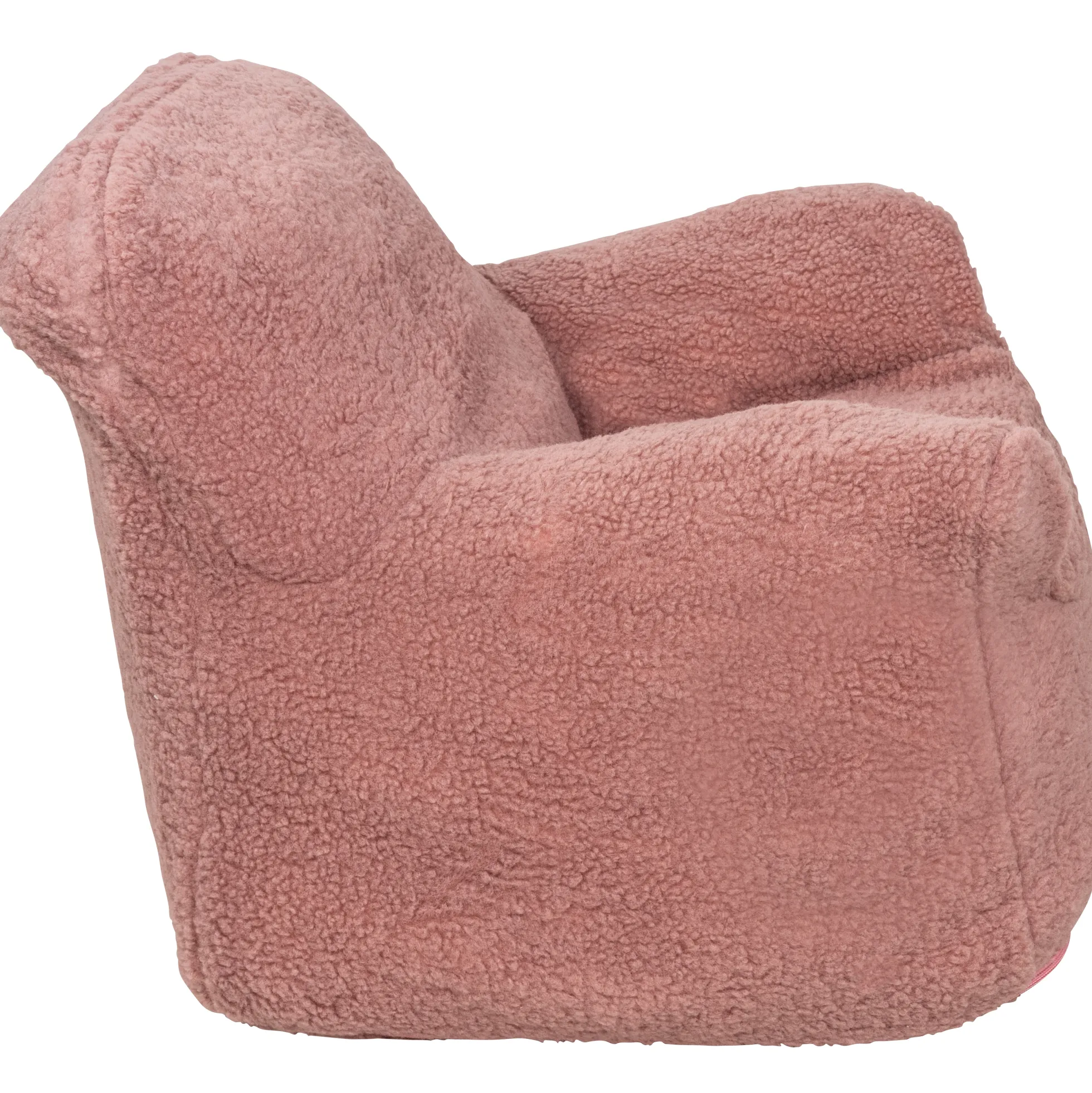Sækkestol teddy rosa