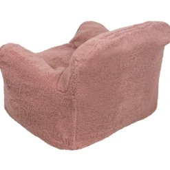 Sækkestol teddy rosa