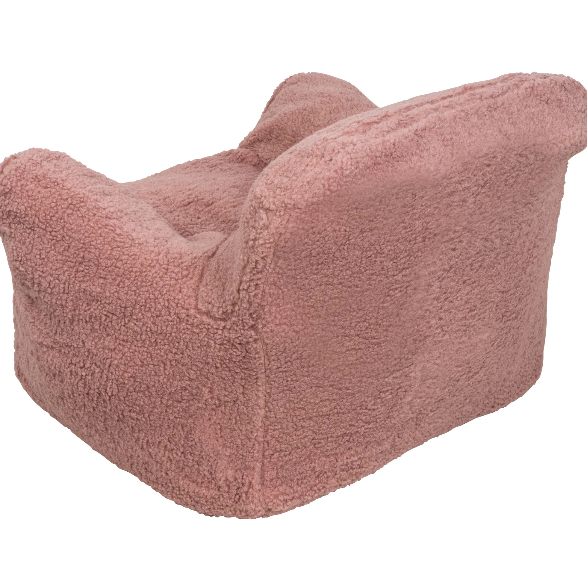 Sækkestol teddy rosa