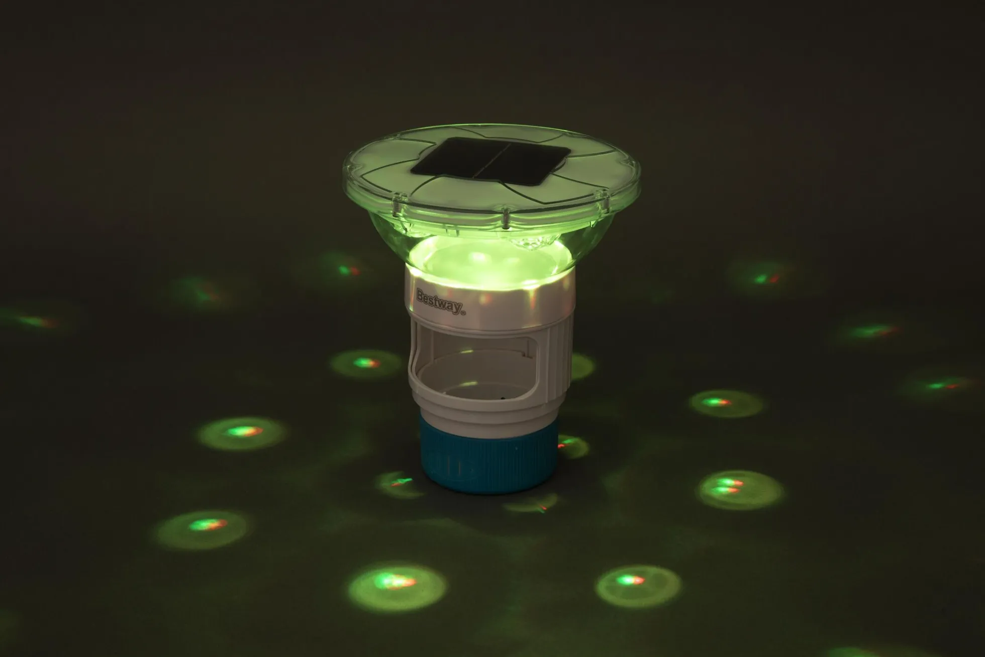 SolarGlow LED kemikaliedispenser